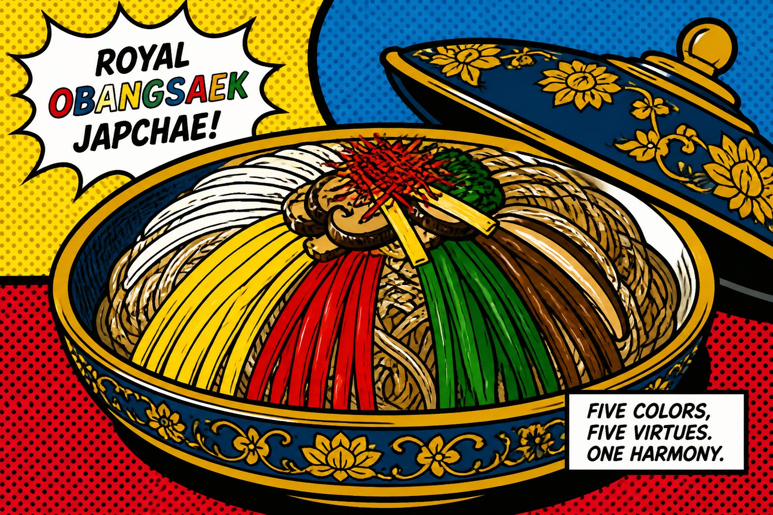 Top 5 Japchae Color Combos — Royal Banquet to V's Favorite