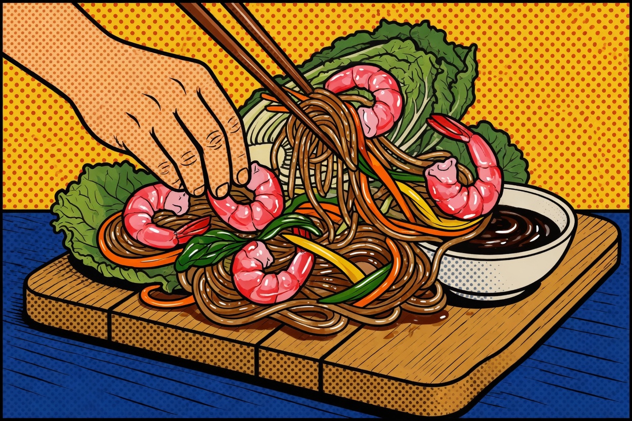 Shrimp Japchae
